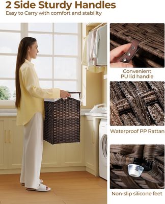 Greenstell 60L Laundry Hamper
