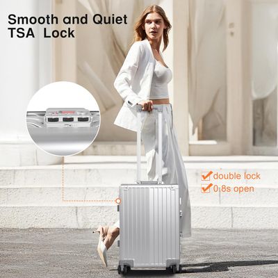 *Imperfect* VentureVault All Aluminum Carry On Luggage