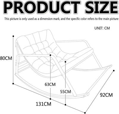 Indoor Breathable Bedroom Rocking Chair