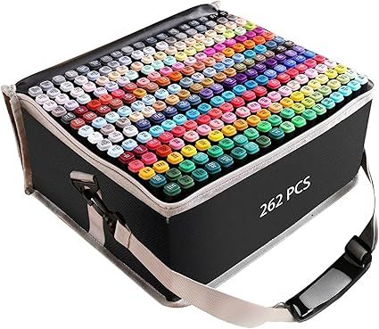 262 Colors Alcohol Markers