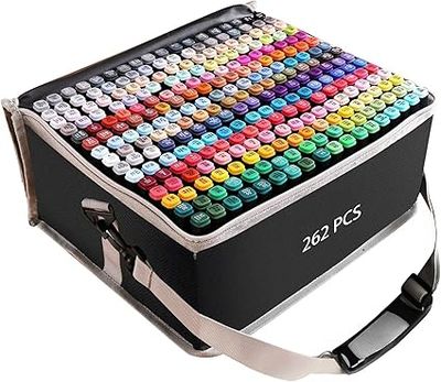 262 Colors Alcohol Markers