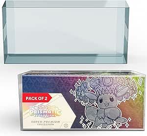 PET Protector Pokemon Prismatic Evolutions, Pack of 2