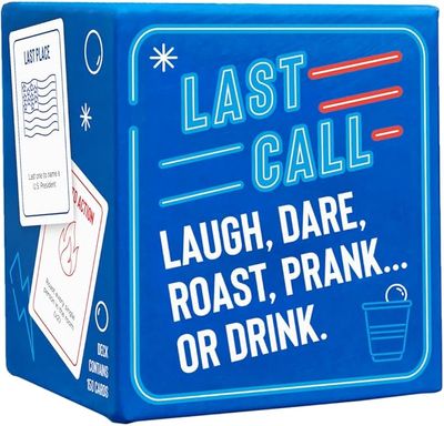 Last Call Drinking Game for Adults