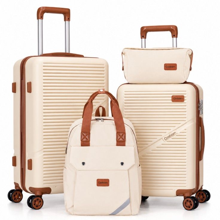 Cosbarn 4-Piece Luggage Set