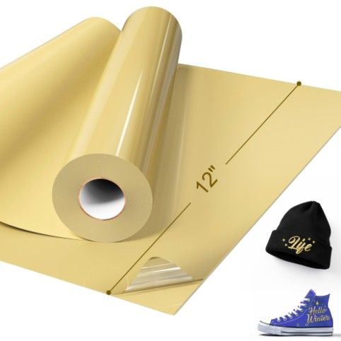 IROHTV HTV Heat Transfer Vinyl, 12" x 10ft