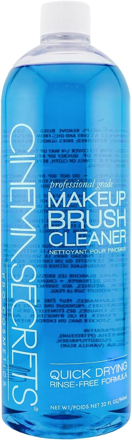 Cinema Secrets Makeup Brush Cleaner Solution, 32oz