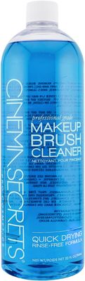 Cinema Secrets Makeup Brush Cleaner Solution, 32oz