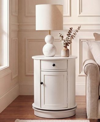 *Imperfect* SAFAVIEH Tabitha Round Swivel End Table