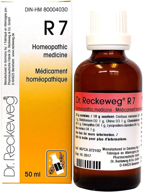 R7 Dr. Reckeweg Homeopathic Remedy, Single, 50 ml