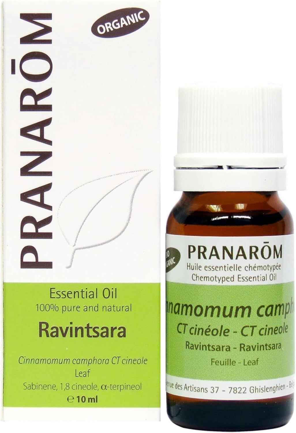 Pranarom Ravintsara 100% Pure Organic Essential Oil, 10ml