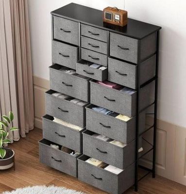 SOGESFURNITURE 16-Drawer Fabric Dresser