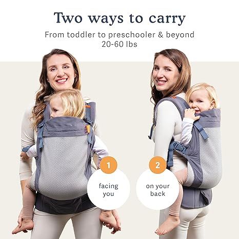 Beco 3D Mesh &amp; Wide Seat Toddler Carrier
