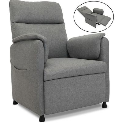 FORTIA Electric Armchair Recliner, Grey
