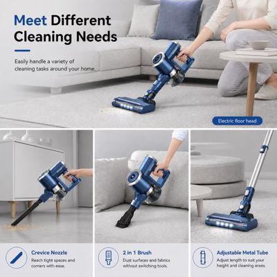 Prettycare Cordless Stick Vacuum Cleaner