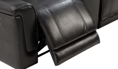 Brassex Mia Power Recliner Sofa, Charcoal