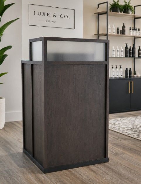 Modern Reception Podium / Standing Desk