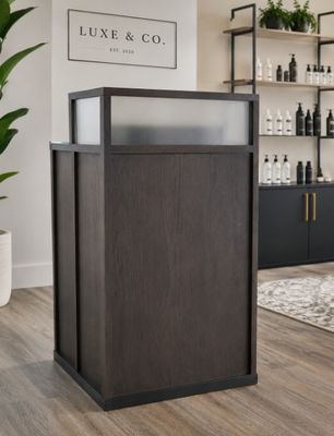 Modern Reception Podium / Standing Desk