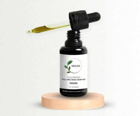 Nesa's Certified Organic Hemp Extract, 1000mg