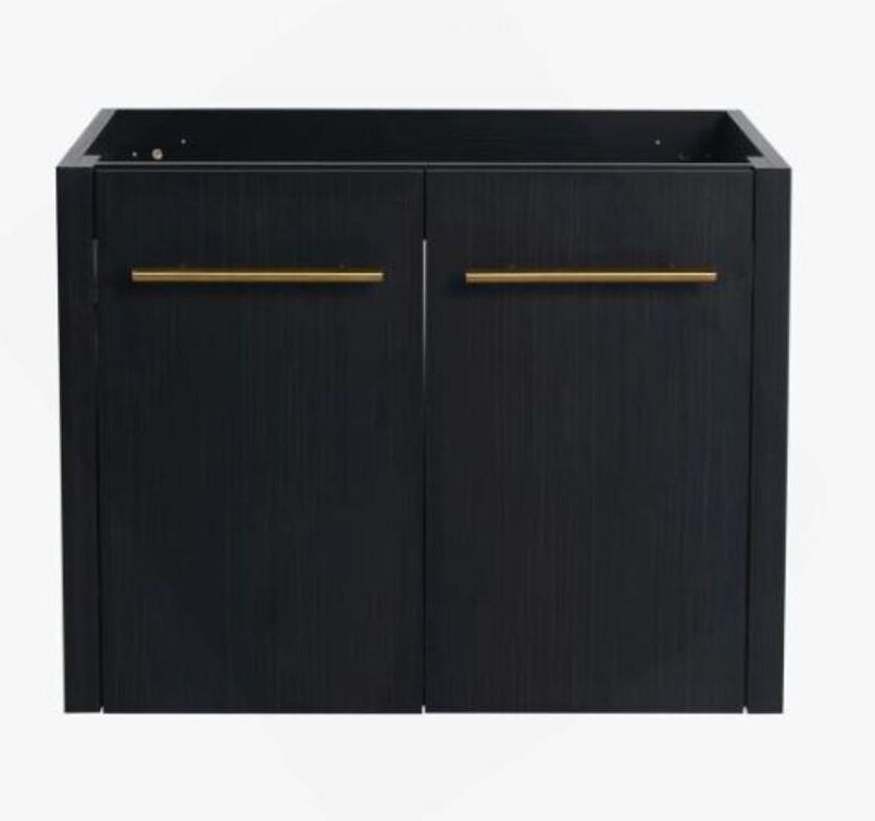 24 Inch Wall-Mounted Bathroom Vanity w/Sink