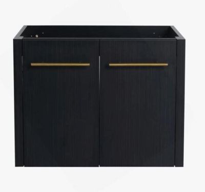 24 Inch Wall-Mounted Bathroom Vanity w/Sink