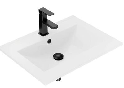 24 Inch Wall-Mounted Bathroom Vanity w/Sink