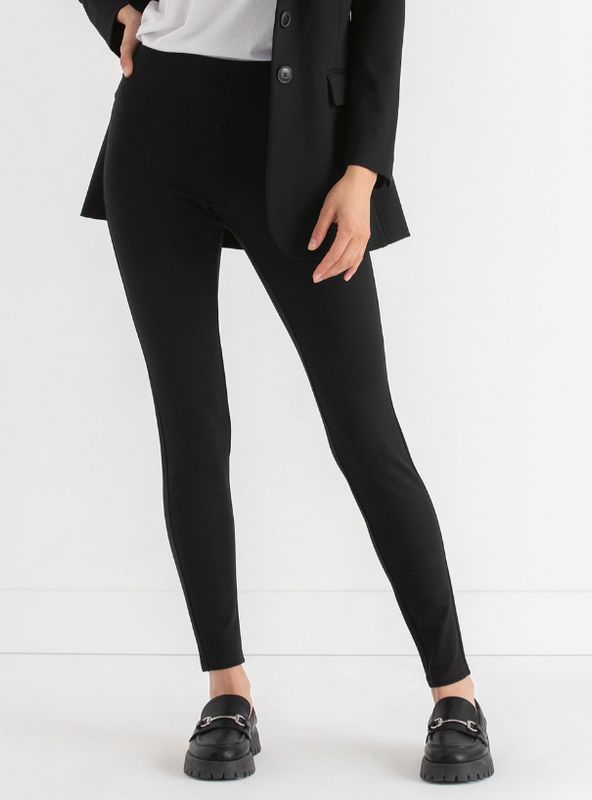 Ricki's Leni Legging, Medium, Black Luxe Ponte