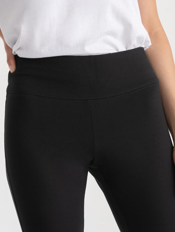 Ricki's Leni Legging, Medium, Black Luxe Ponte