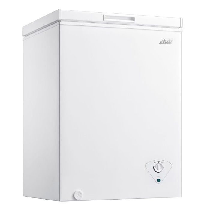 *Imperfect* Arctic King 5.1 Cu. ft. 23.6" Convertible 2-in-1 Chest Freezer