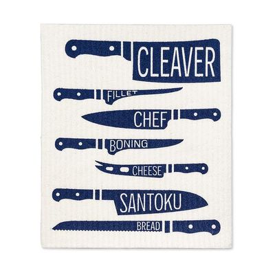Knives Dishcloths. Set of 2