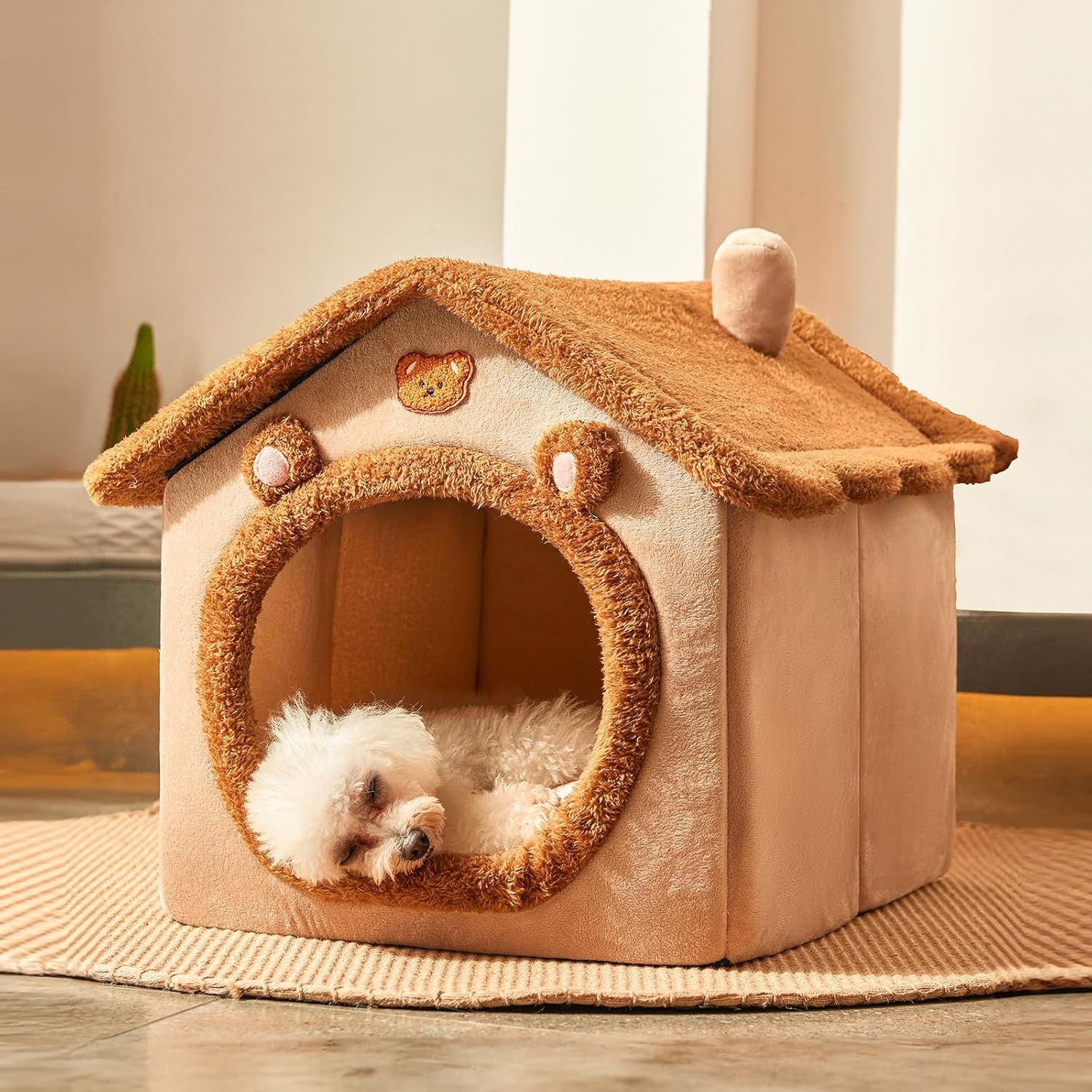 JIUPETY Cute Small Dog House