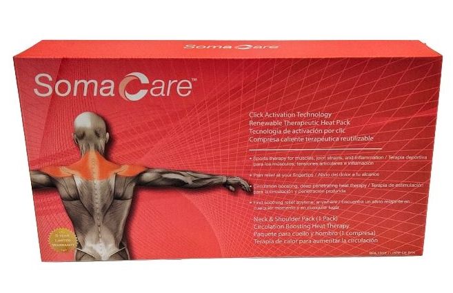SomaCare Renewable Therapeutic Heat Pack For Neck/Shoulder