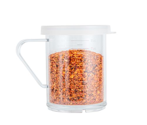10 Oz Clear Polycarbonate Dredge Spice Shaker