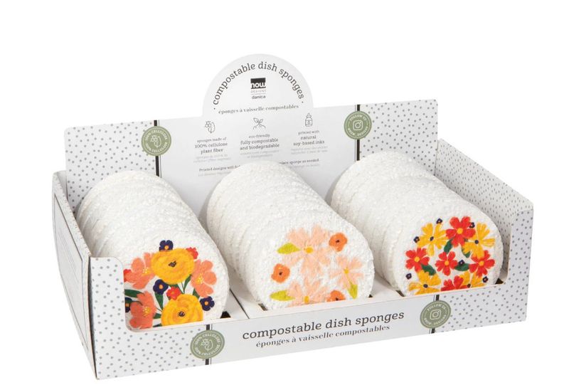 Danica Full Bloom Compostable Dish Sponge