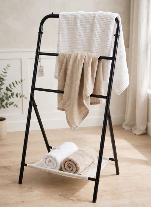 Freestanding Towel/Blanket/Clothing Rack
