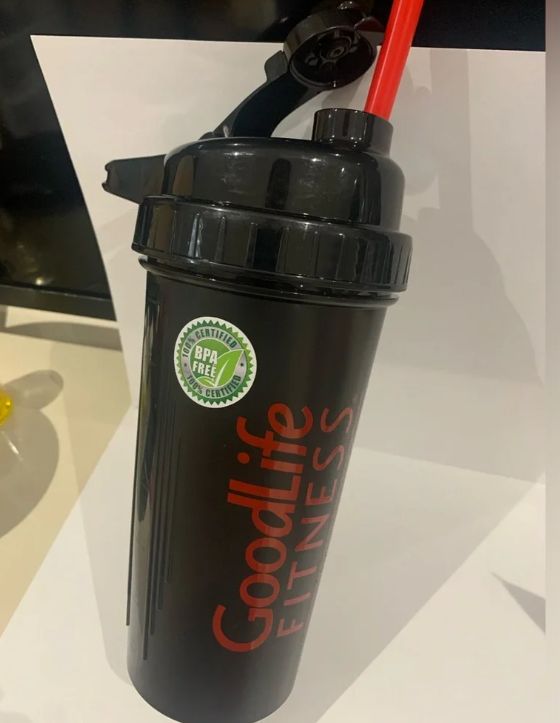 Goodlife 24oz Water Bottle with Straw