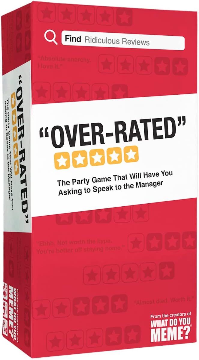 What Do You Meme?; Over-Rated Adult Card Game