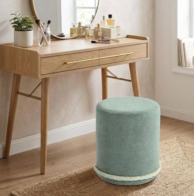 Get Set Style Furniture Cirque Skirted Ottoman