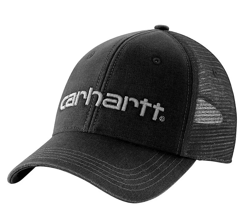 Carhartt Canvas Mesh-Back Logo Graphic Cap