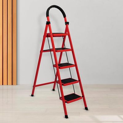 Plantex Cheston Foldable 5 Step Ladder