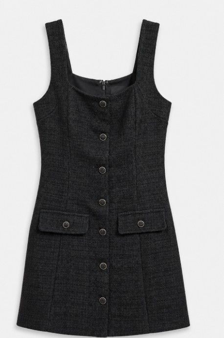 Mable Boucle Button Down Midi Dress
