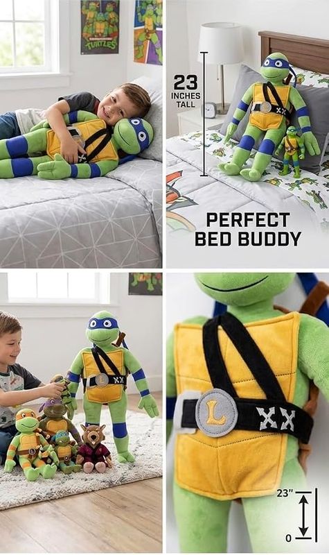 Jay Franco TMNT Leonardo Plush Pillow