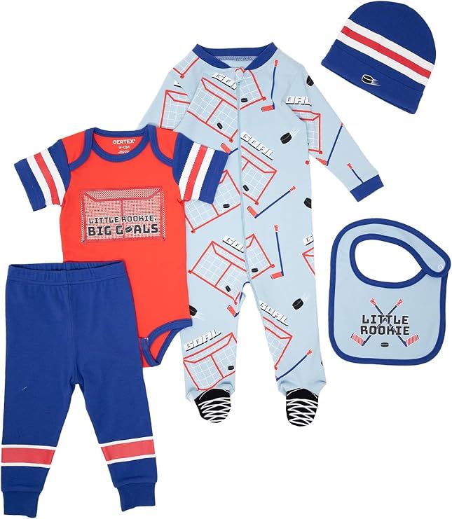 Gertex 5-Piece Layette Sport Set, Hockey