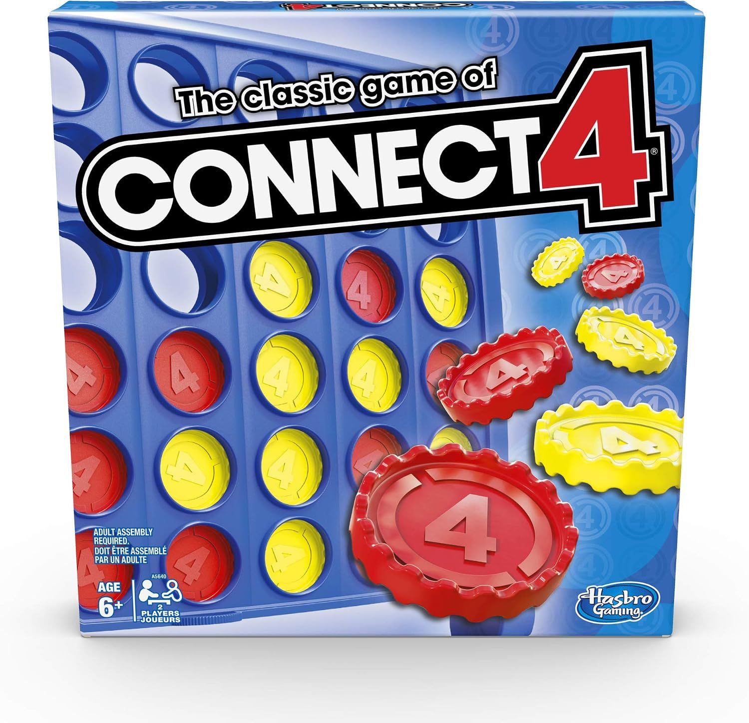 Connect 4 Classic Grid Board Game