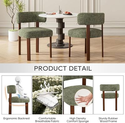 COLAMY Mid-Century Modern Sherpa Chair