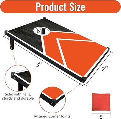 FESHIR 3'x2' Lightweight Cornhole Set