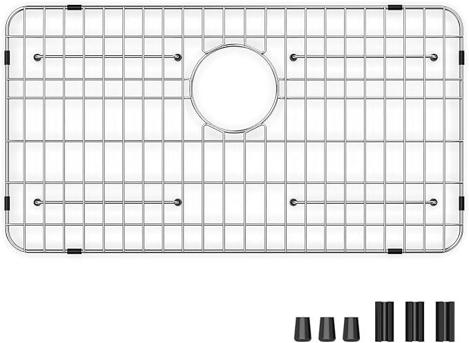 Rurayati Stainless Steel Sink Grid, 26"x14"