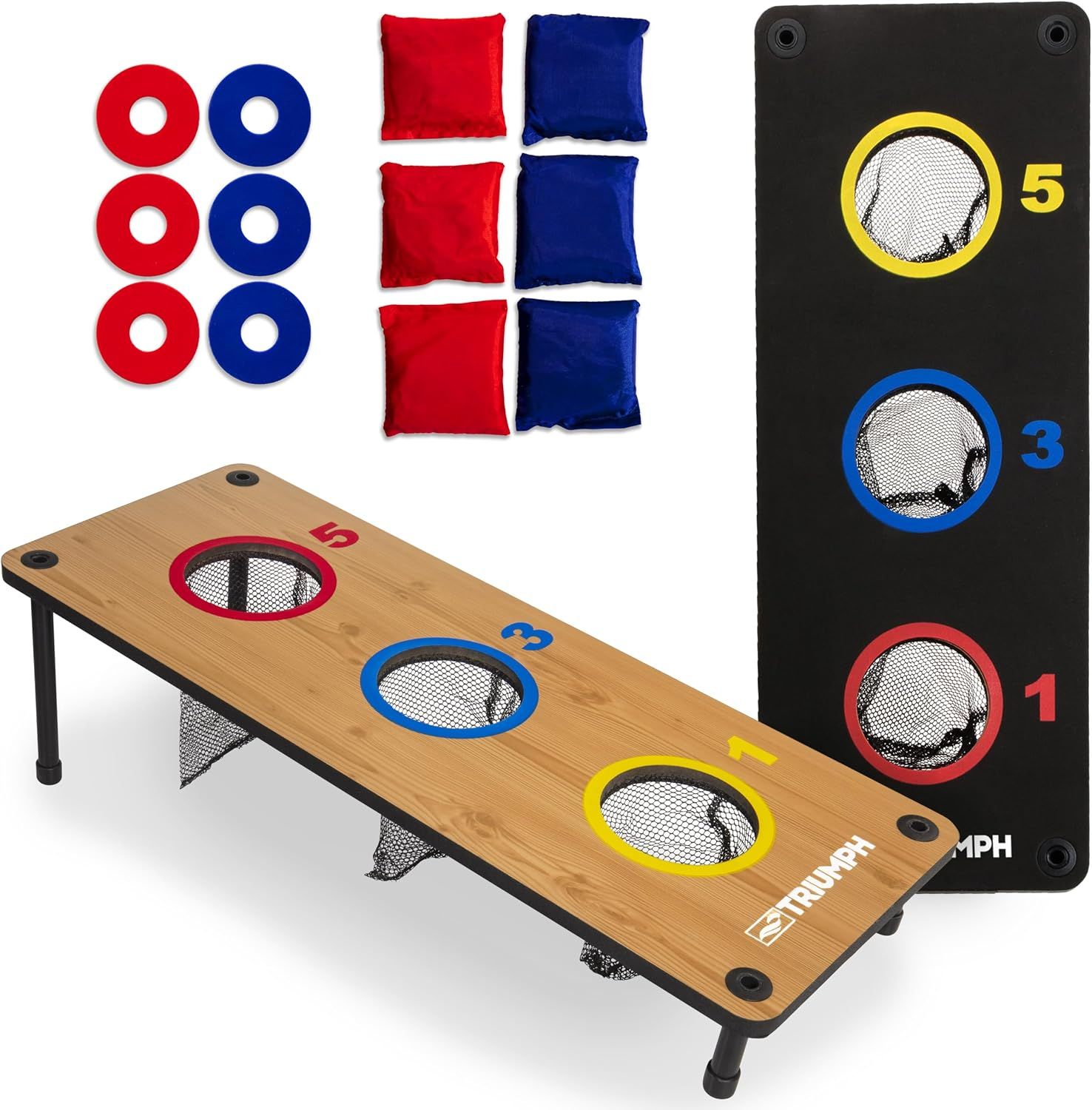 Triumph Sports 2-in-1 Bag Toss/Washer Toss