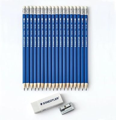 STAEDTLER 20 Pieces HB Norica Pencils