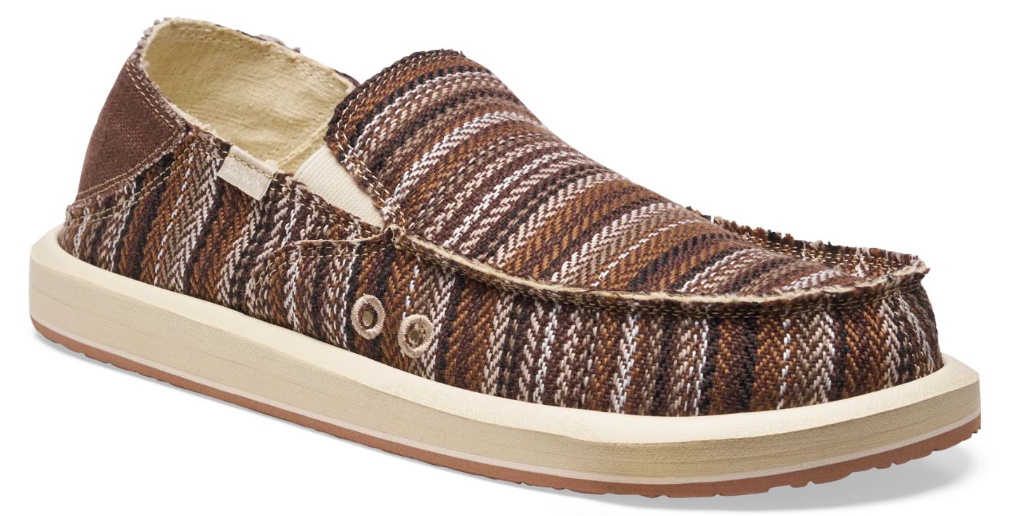 Sanuk Men's Donny Novelty Shoes, Brown