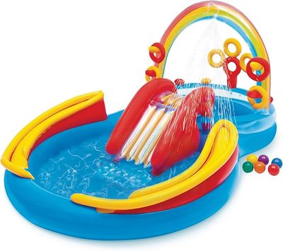 Intex Rainbow Ring Inflatable Play Center